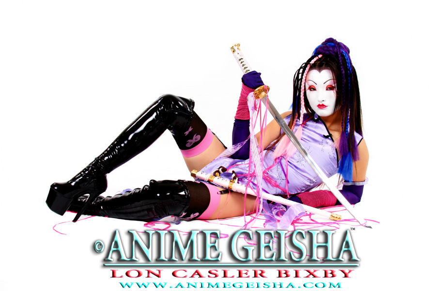 NEOICHI #182 - Anime Geisha No. 10 - Photography by Lon Casler Bixby - Copyright - All Rights Reserved - www.ANIMEGEISHA.com