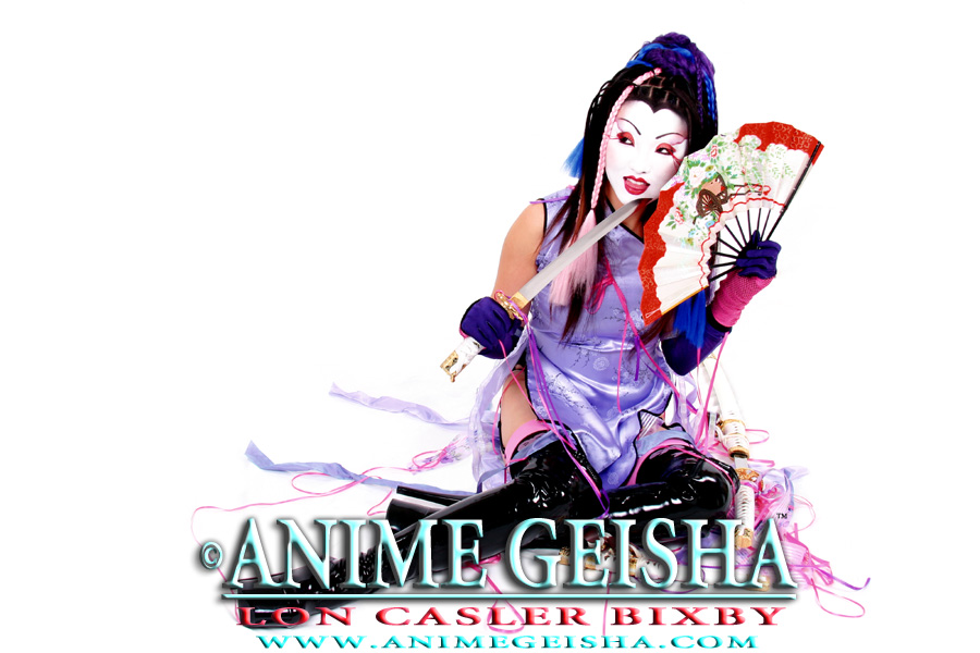 NEOICHI #211 - Anime Geisha No. 31 - Photography by Lon Casler Bixby - Copyright - All Rights Reserved - www.ANIMEGEISHA.com