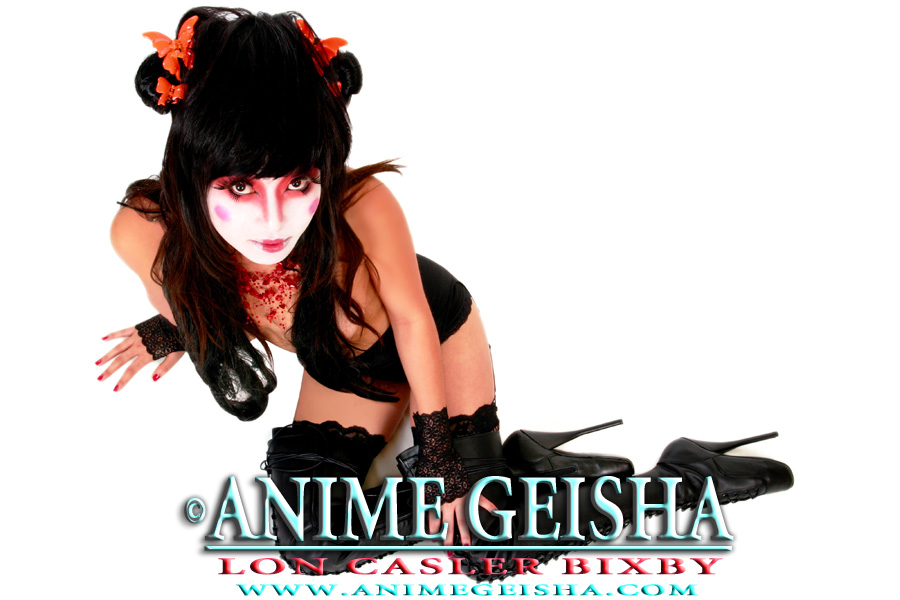 NEOICHI #175 - Anime Geisha No. 3 - Photography by Lon Casler Bixby - Copyright - All Rights Reserved - www.ANIMEGEISHA.com