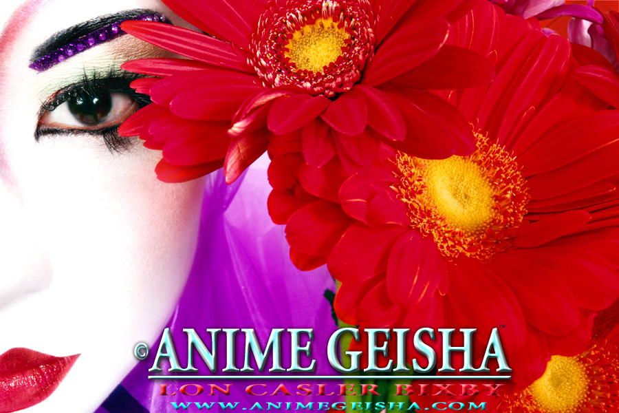 NEOICHI #199 - Anime Geisha No. 19 - Photography by Lon Casler Bixby - Copyright - All Rights Reserved - www.ANIMEGEISHA.com