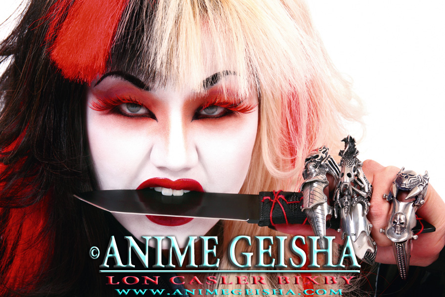 NEOICHI #210 - Anime Geisha No. 30 - Photography by Lon Casler Bixby - Copyright - All Rights Reserved - www.ANIMEGEISHA.com